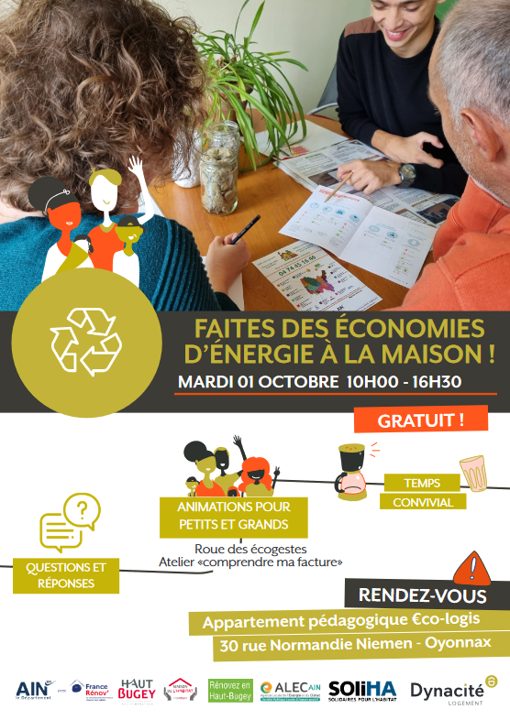 Animations €co logis à Oyonnax